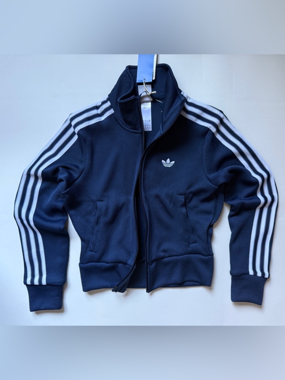 Adidas Originals [XS] Firebird Knit Track Jacket Navy JY2614